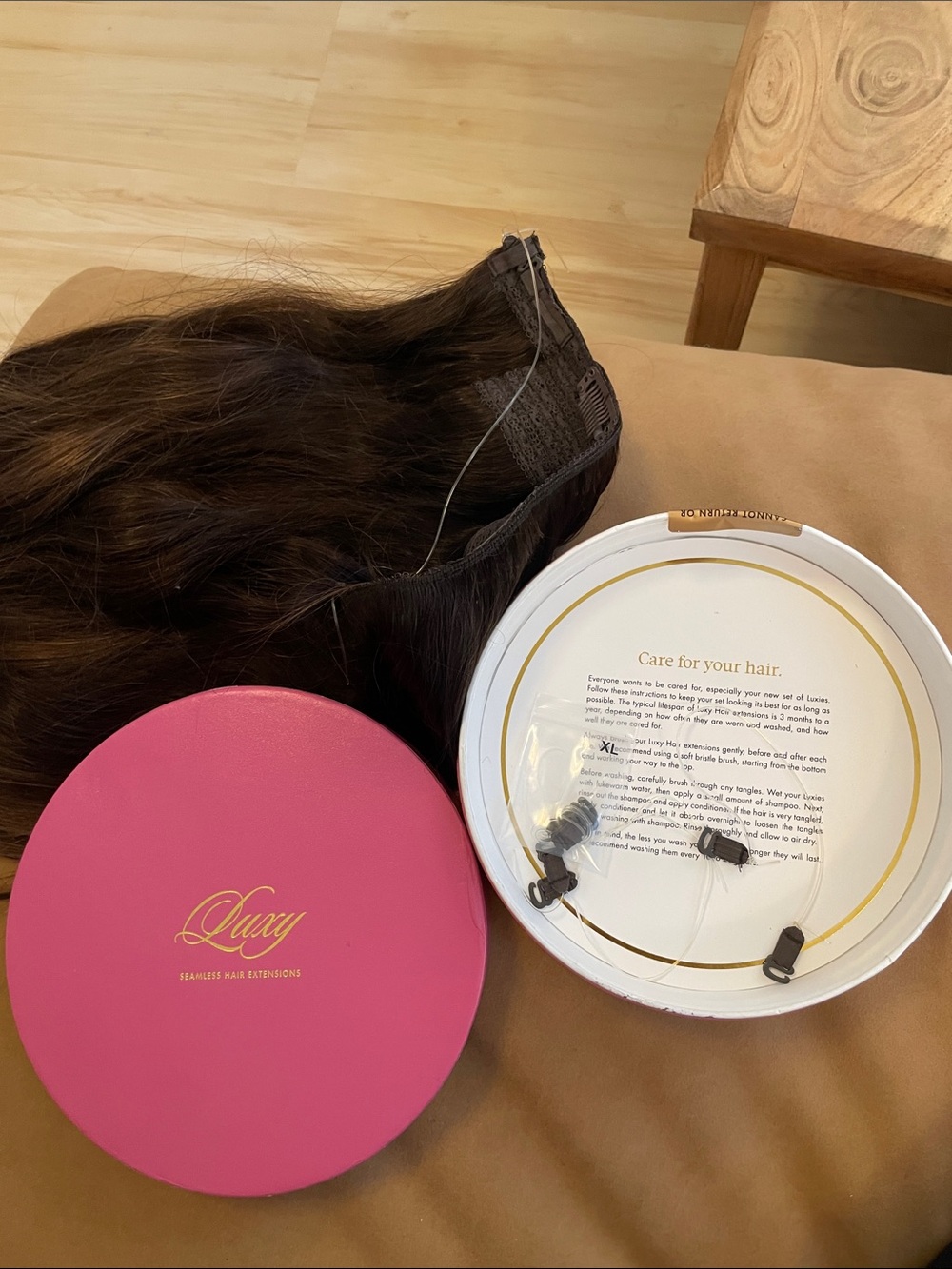 Honey Brown Hair Extensions - New in Packaging - Picture 8 of 8